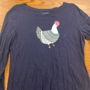 Talbots 🐓 Long Sleeve Tee